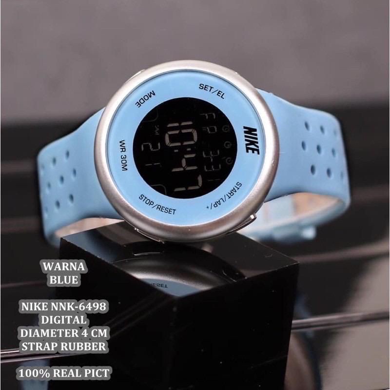 Jam Tangan PRIA/WANITA Nike Digital Strap Rubber