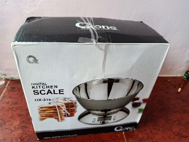 Oxone Digital Kitchen Scale Ox315 - Ox 315 Timbangan Dapur Digital 5 Kg