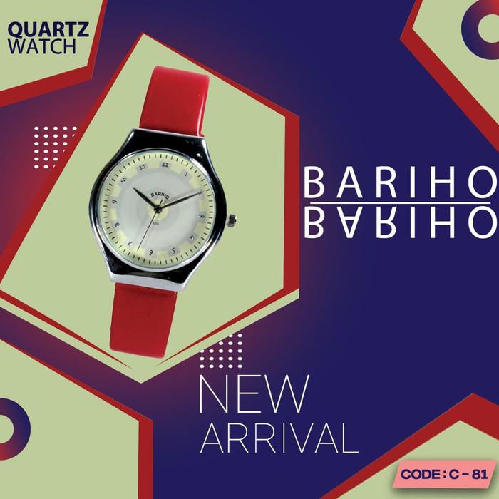 NEW BARIHO WATCHES JAM TANGAN ANALOG FASHIONABLE WANITA C-81