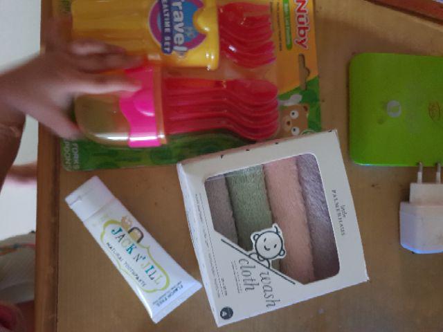 Little Palmerhaus Mason Washcloth Set Of 4