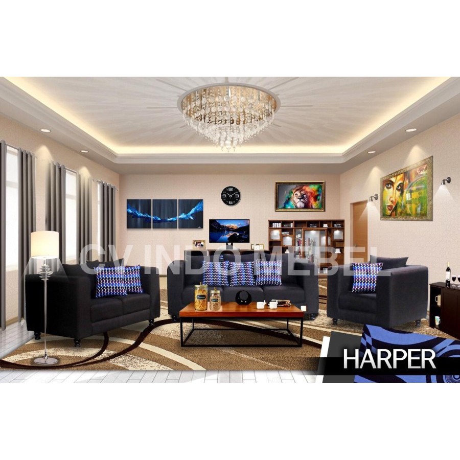 Sofa minimalis mewah premium ready stock makassar berkualitas murah