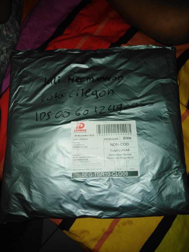 Batik Couple Sania Ruffle Ori Ndoro Jowi Dnt