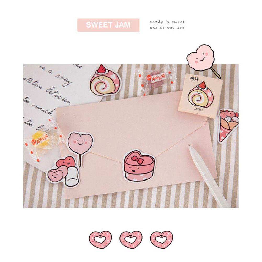 Preva Stationery Sticker Sweets Stickers Bentuk Khusus Sealing DIY Scrapbook