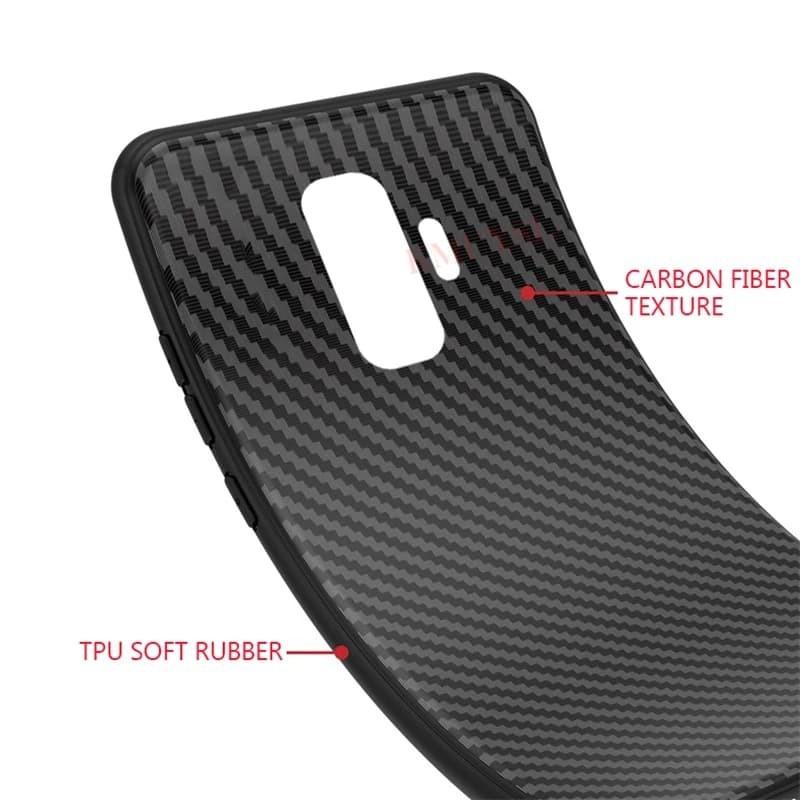 SAMSUNG J6/J6+/J6 PLUS/J7/J7 PRO CASE SOFTCASE SLIM FIT FULL CASE CARBON