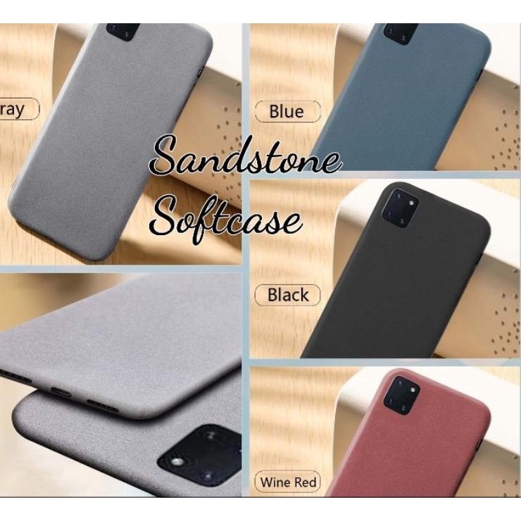 Soft Case Samsung Galaxy Note 10 Note 10 Plus Note 10 Lite Slim Matte Silicon Sandstone