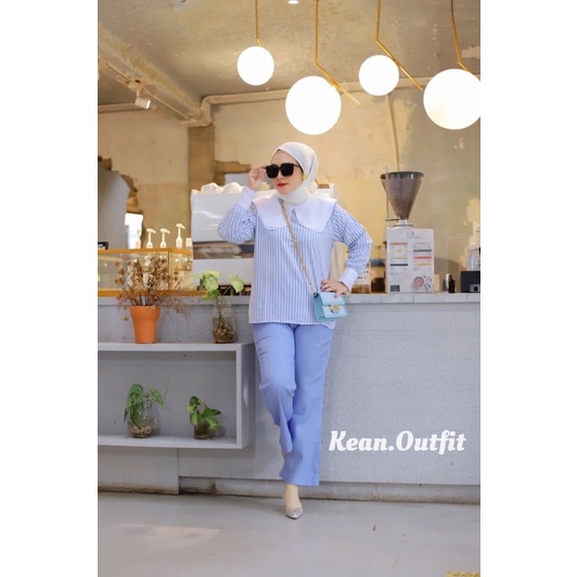 Angel set by kean outfit original terbaru