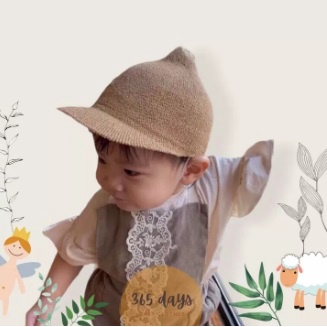 Topi lucu bayi , topi anak topi Style Korea