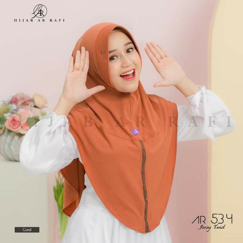 Hijab Arrafi AR 534/ Hijab Arrafi Terbaru /AR 534