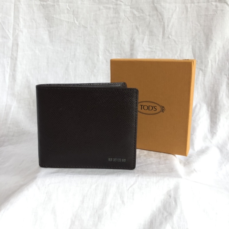 Dompet Kulit / Card Holder/ Tempat Kartu/ Dompet Lipat Pria Genuine Leather Branded Tods Premium