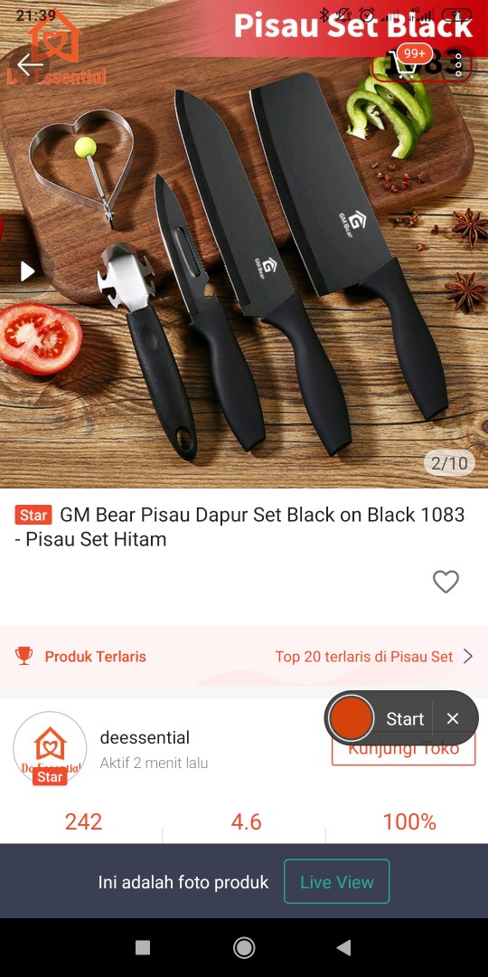 Gm Bear Wajan Wok D30cm 1070 - Wajan Penggorengan