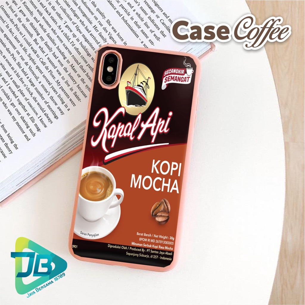 SOFTCASE COFFEE OPPO VIVO XIAOMI SAMSUNG REALME IPHONE ALL TYPE JB5177