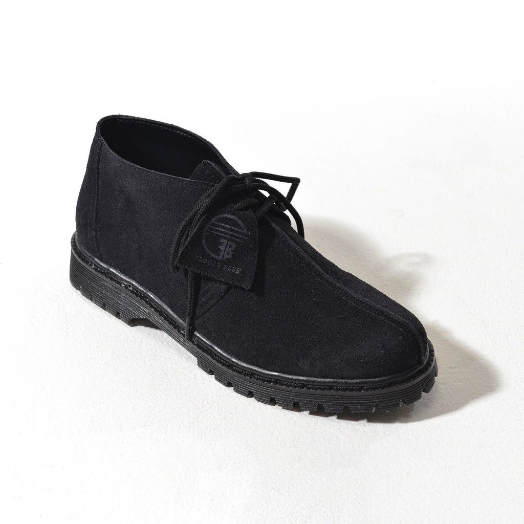 FLOODY BLUE | DENVER | SUEDE BLACK DESERT BOOT