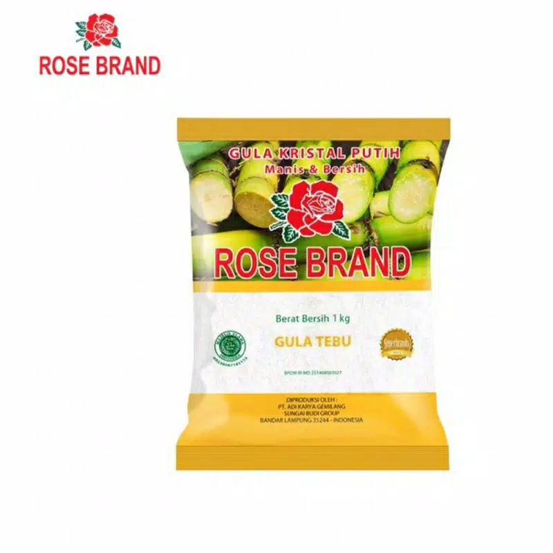 

gula pasir rose brand 1kg