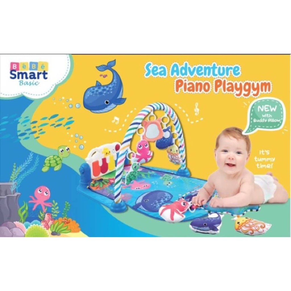Bebe Smart Piano Playgym Basic With Pillow Tanpa Bantal Giggle And Fun Baby Playmat Sni Shopee Indonesia