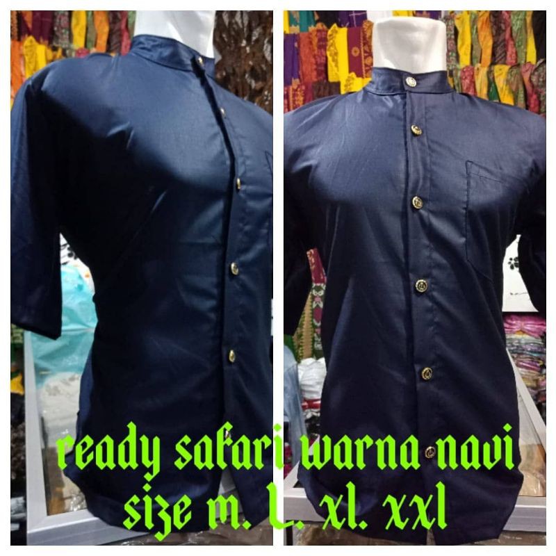 Baju semi safari pria pakaian adat Bali