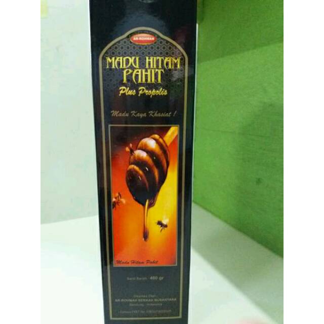 

Madu Hitam Pahit Plus Propolis