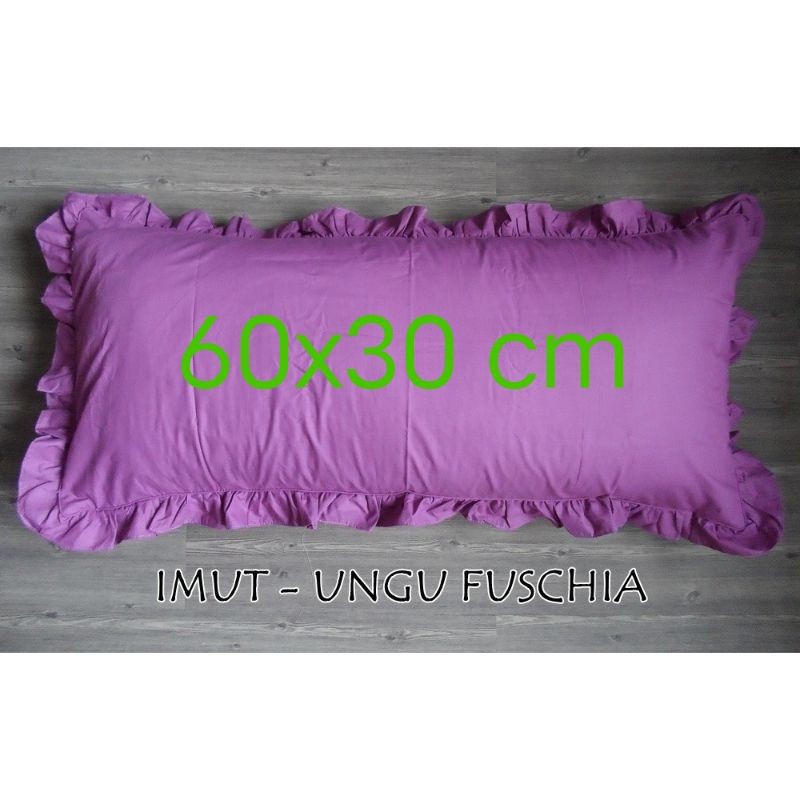 Sarung bantal cinta imut polos embos/cinta kecill/cinta mini lembut dan halus