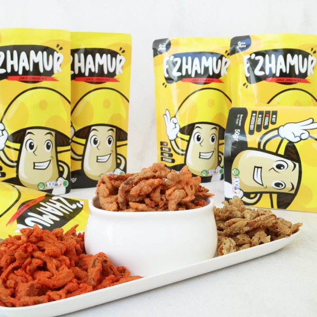 

E’Zhamur “Keripik Jamur Zaman Now”