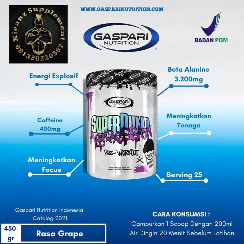 

preworkout gaspari super pump