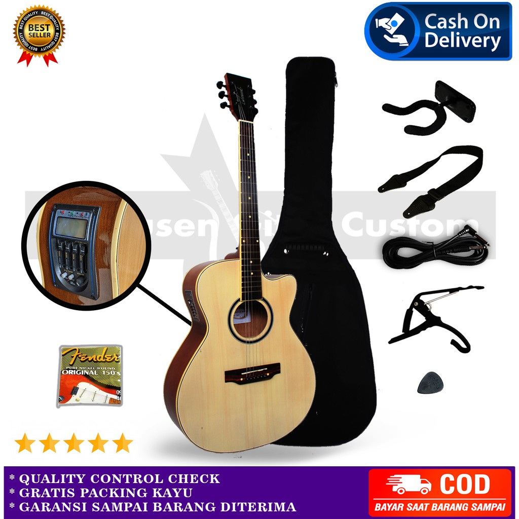 Lakewood Gitar Akustik Elektrik Custom