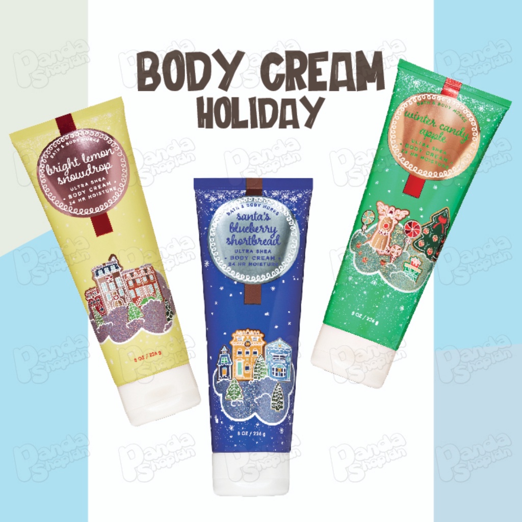 BBW Body Cream Holiday Edition