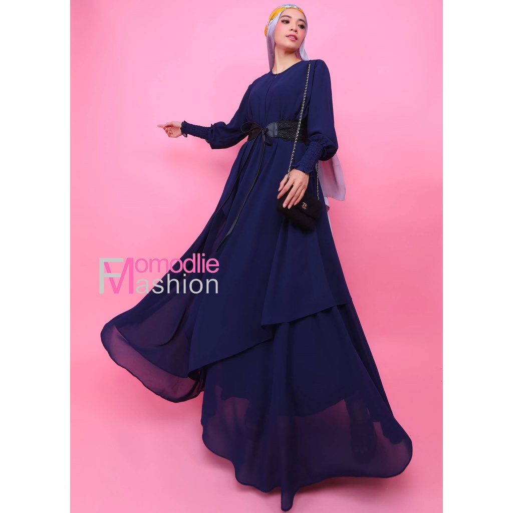 GAMIS MIRELA BELT NAVY, GAMIS POLOS PREMIUM, GAMIS POLOS JUMBO, GAMIS MURAH, GAMIS POLOS REMAJA
