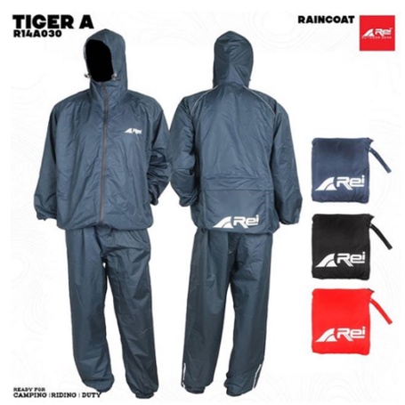 Jas Hujan Rei Tiger A Raincoat  Rei Original RPT