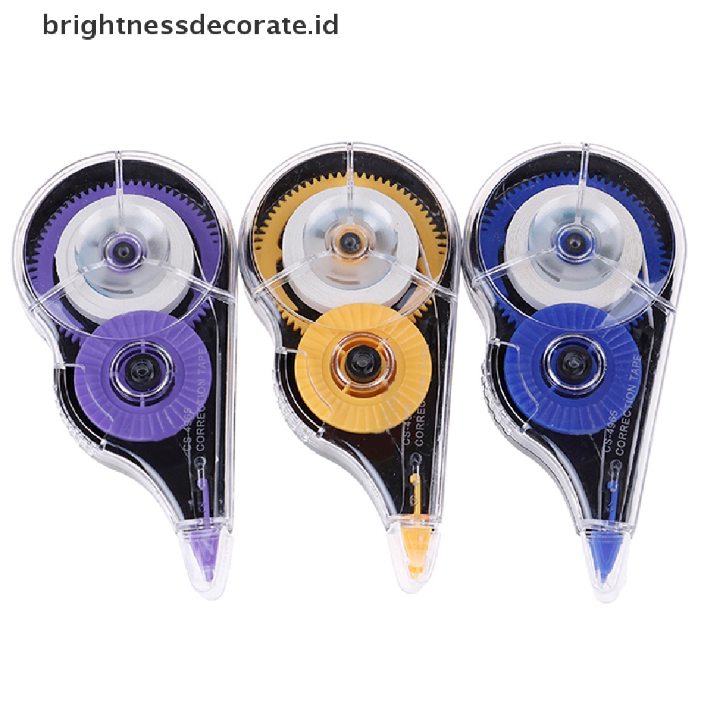 (Birth) 1pc Correction Tape / Tip Ex Kertas Panjang 8m Untuk Sekolah / Kantor (Id)