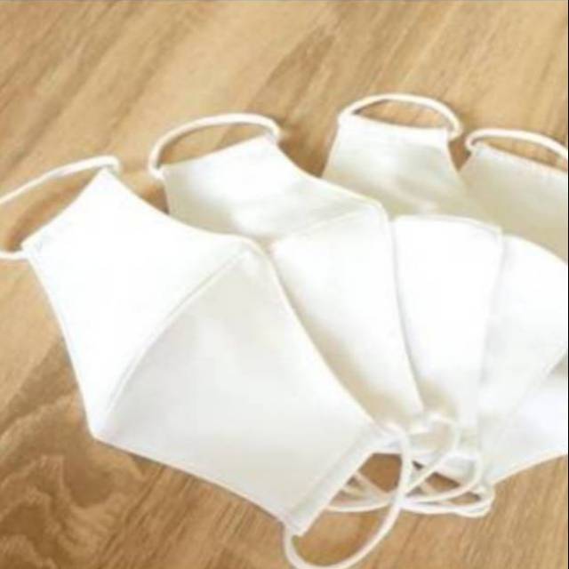 Masker Anak Masker Kain Masker Putih Anak Dan Dewasa Masker Kain Polos Shopee Indonesia