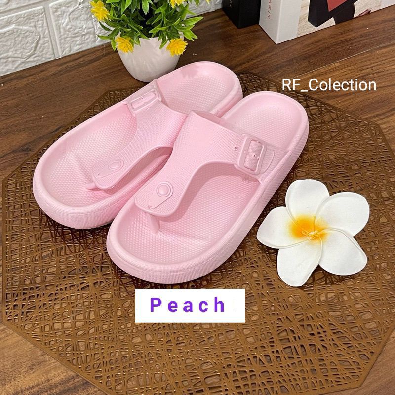 Sandal Import BALANCE Sandal Jepit Wanita Sandal Korean Style Sandal Karet Jelly Cewek