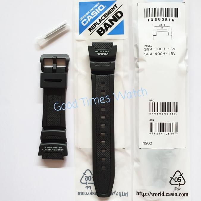 RECOMENDED STRAP SGW-300H SGW-400H SGW-450H SGW-450 AE-1000W AE-1000 CASIO ORI