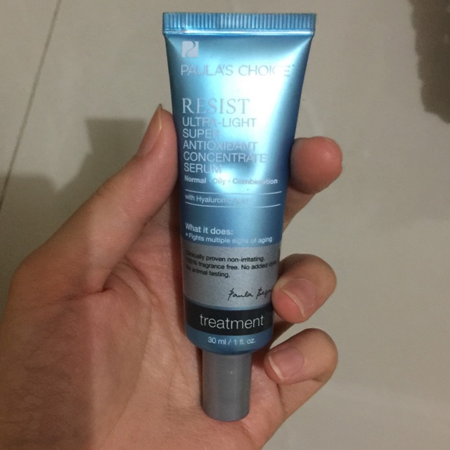 Paulas choice resist ultra light anti oxidant serum