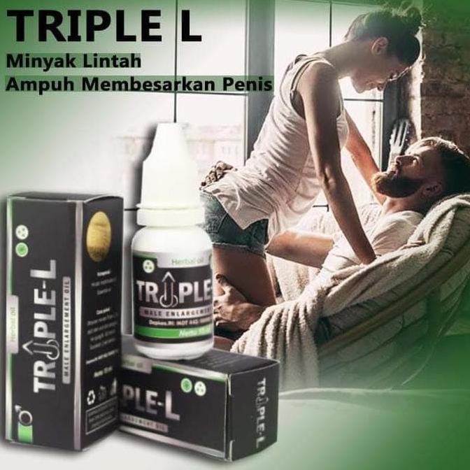 PROMO Triple L - Minyak Lintah Hitam Obat Herbal Pembesar Alat-Vital Pria Murah