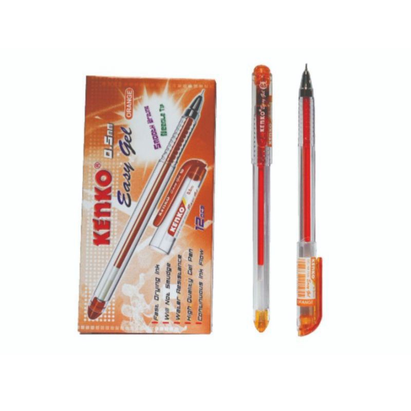 Pulpen Kenko Easy Gel 0,5mm Grosir (1 Lusin)