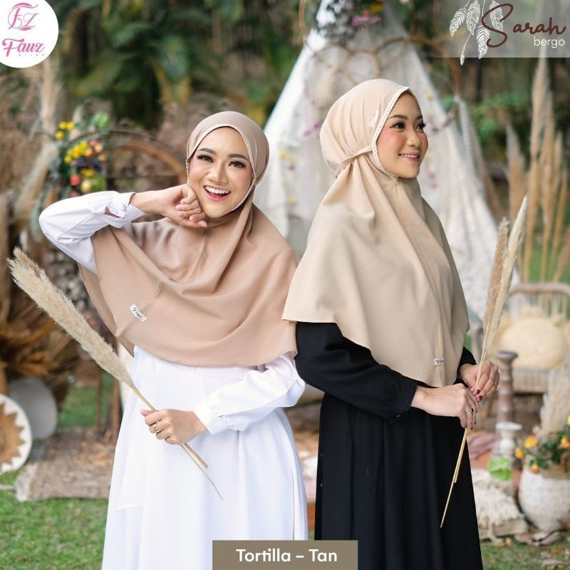 BERGO SARAH / BERGO / BERGO INSTAN / HIJAB INSTAN / HIJAB