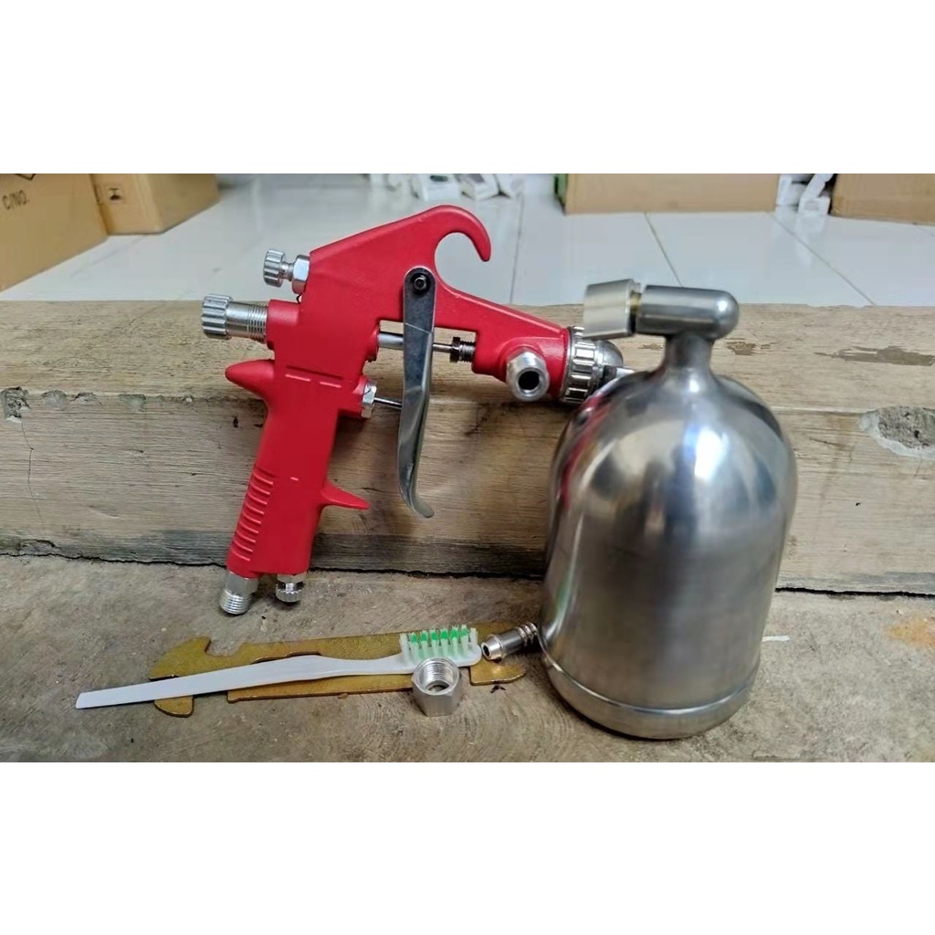 alat semprotan cat f75 spray gun f75 tabung atas