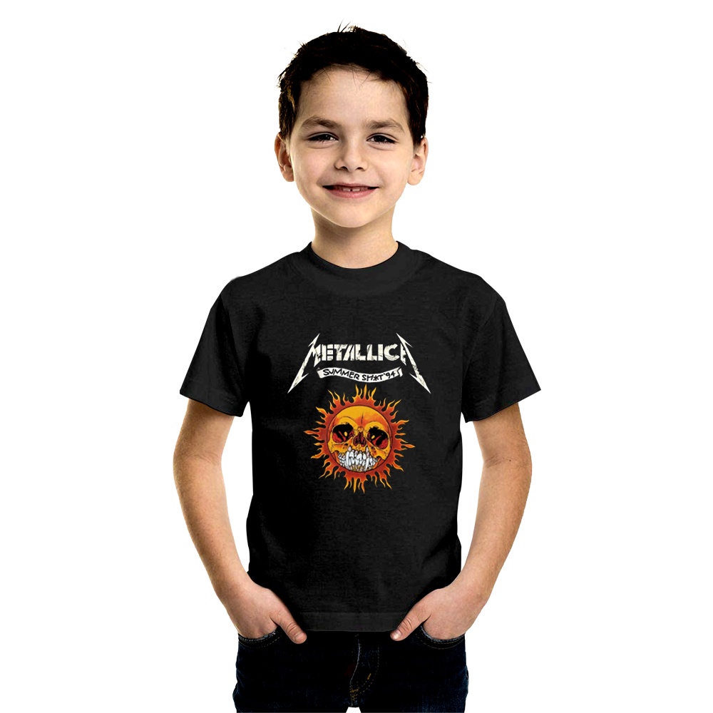 KAOS BAYI METALLICA | KAOS ANAK BAND METAL METALICA