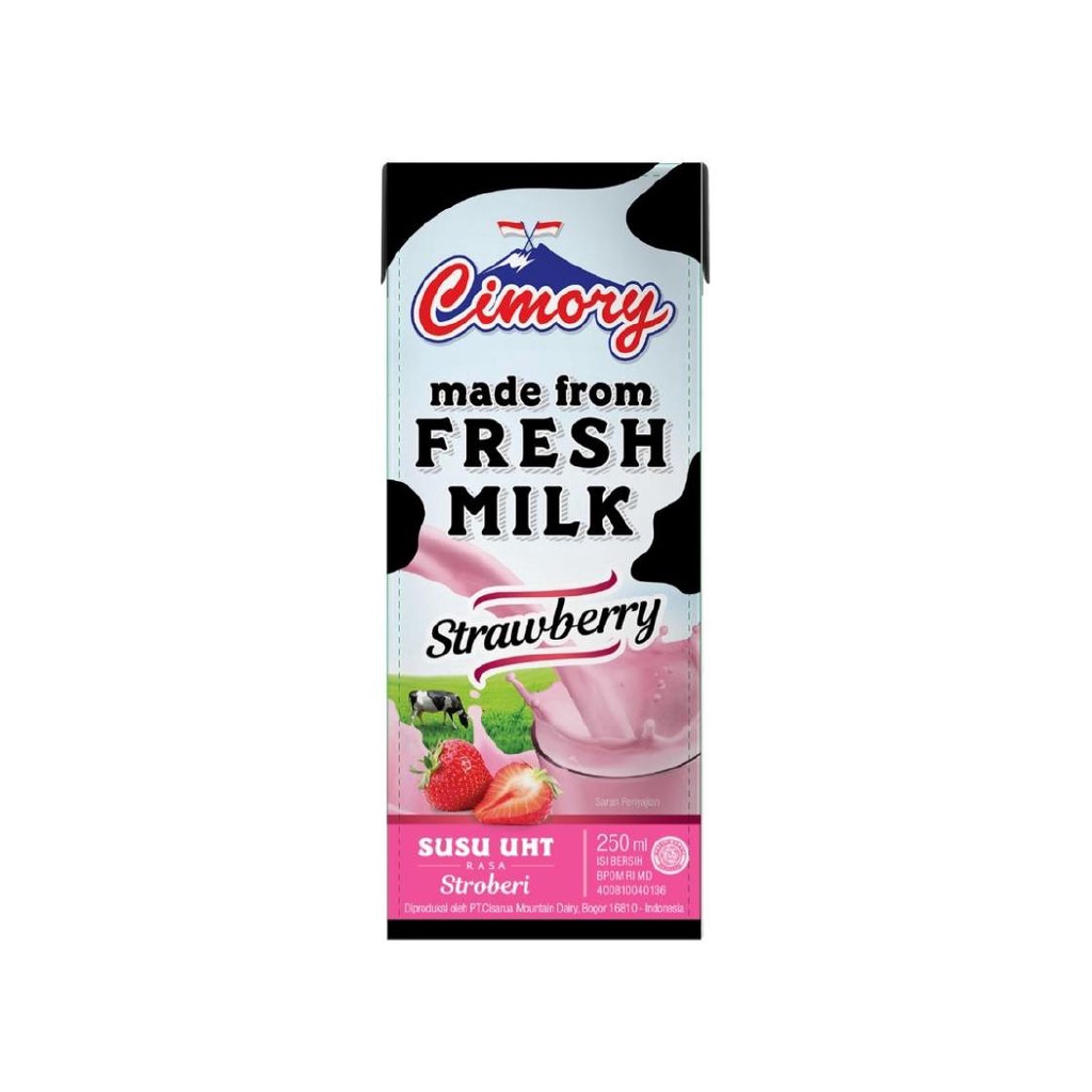 

OL8 - Cimory Fresh Milk Uht Strawberry 250Ml