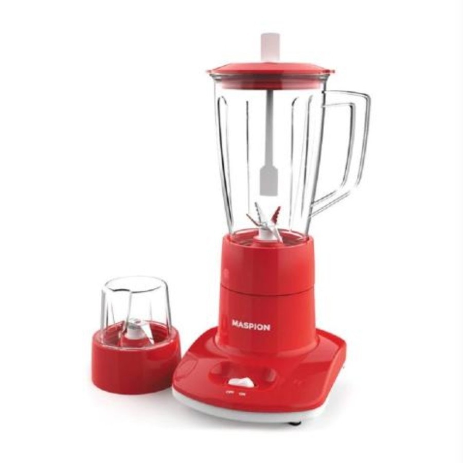 MASPION Blender Kaca 1 Liter With Dry Mill - 2in1 2 Tabung MT 1262 GL - Garansi Resmi 1 Tahun