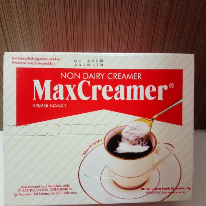 Jual Krimer Max Creamer Non Dairy Creamer Sachet Krimer Shopee Indonesia