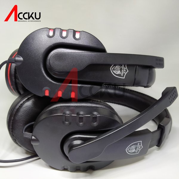 PGM-002 Headset Gaming Universal | Wired Headphone Gaming | Earphone Gaming Berkabel