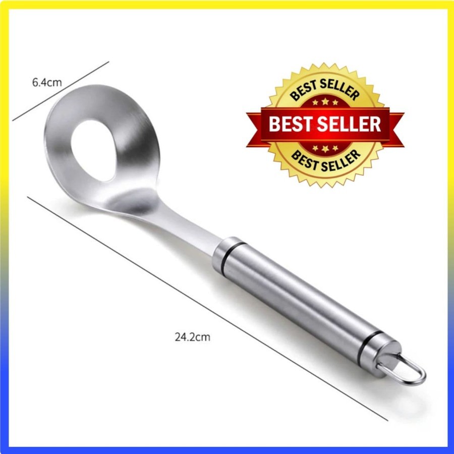 TERLARIS!!! Alat Spatula Pembuat Bakso Anti Lengket / Cetakan Bakso Stainless Steel