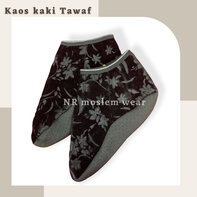 KAOS KAKI SEPATU TAWAF ANTI SLIP HAJI DAN UMRAH / kk tawaf kode K 58