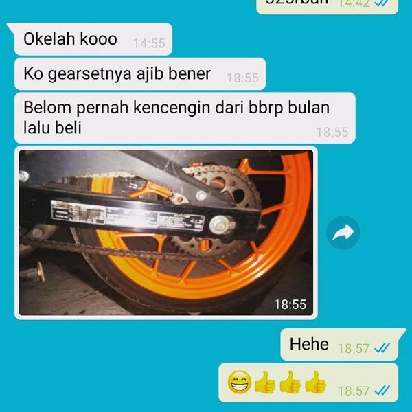 Readyy GEAR SET KAWASAKI Z250 NINJA 250 KARBU NINJA 250 FI RANTAI NINJA 250 KARBU GEAR KAWASAKI Z250