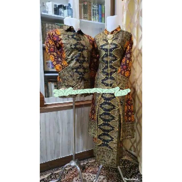 Batik couple jumputan katun