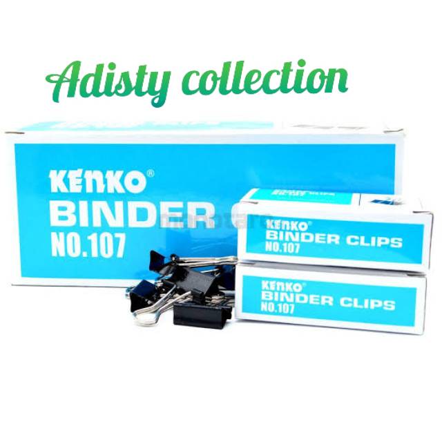 

Binder clip 107 isi 12 pcs