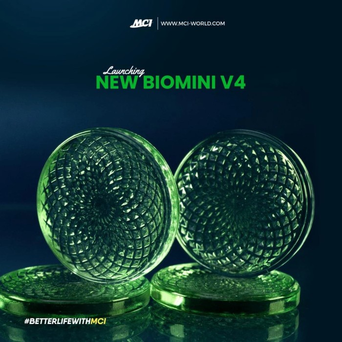 Terlaris BIOMINI V3 MCI BIOGLASS MINI V3 MINI V4 ORIGINAL - ALAT KESEHATAN - Mini V4 @1Pc Ampuh