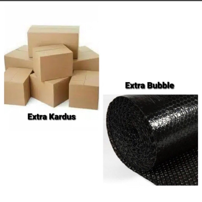 

EXTRA KARDUS DAN BUBBLE WRAP UNTUK PACKING