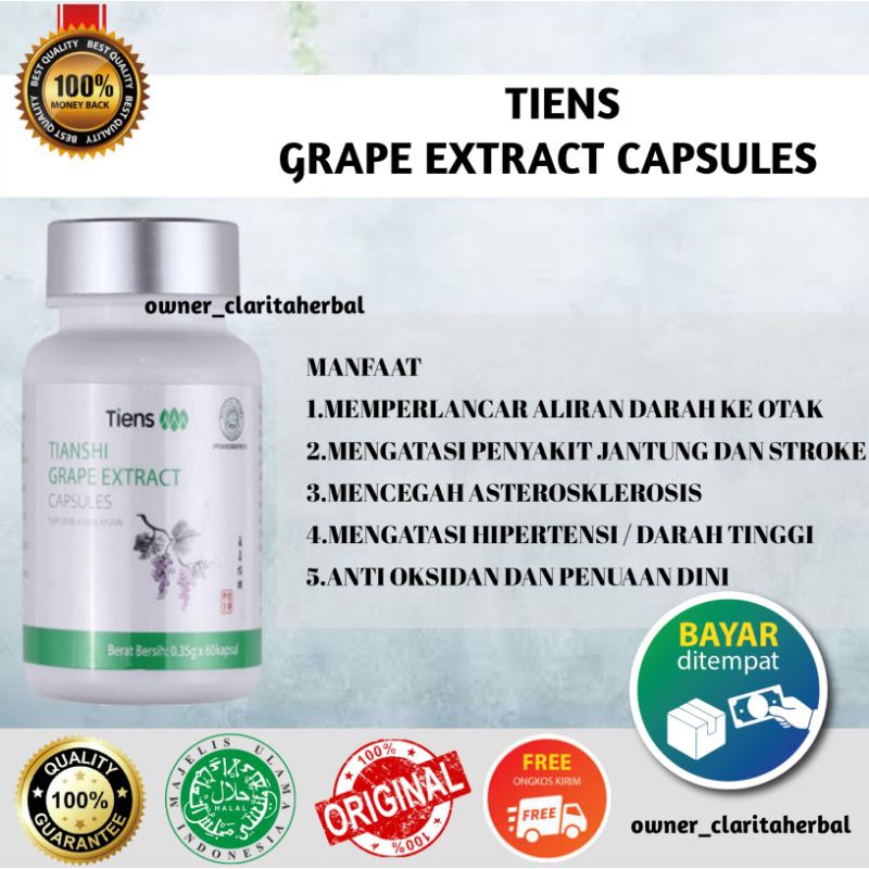 TIENS GRAPE EXTRACT CAPSULES