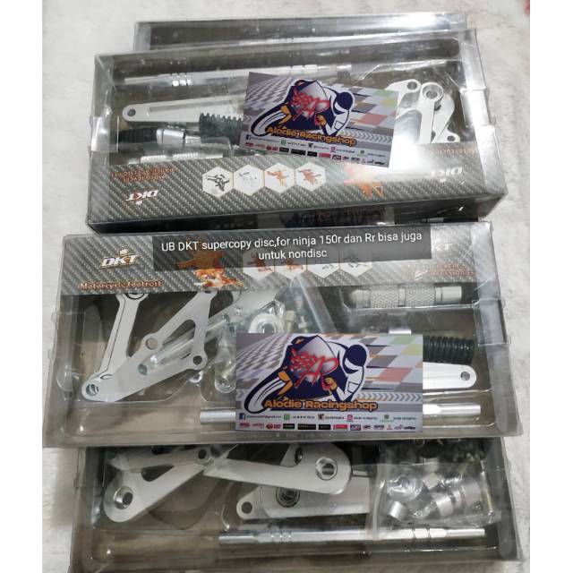 Underbone dkt supercopy ninja r Rr150 disc - foot step DKT supercopy Kawasaki ninja r Rr150